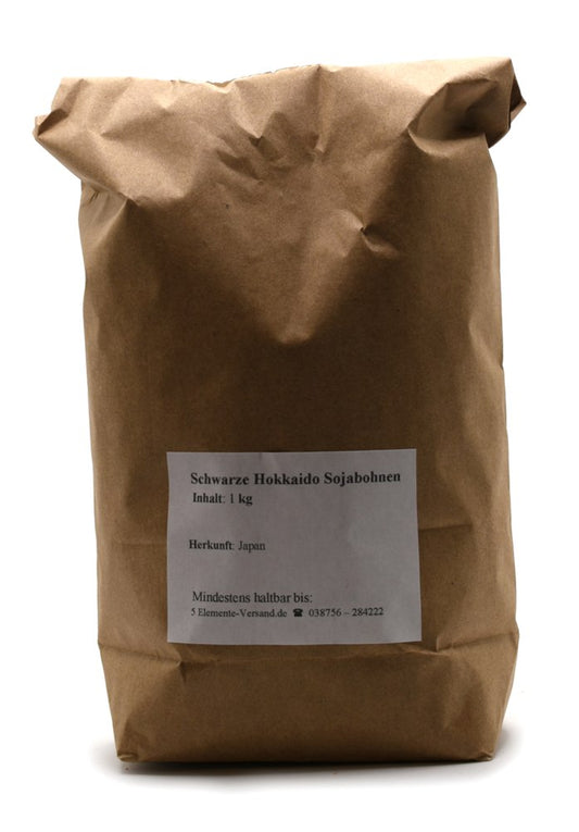 Schwarze Hokkaido Sojabohnen